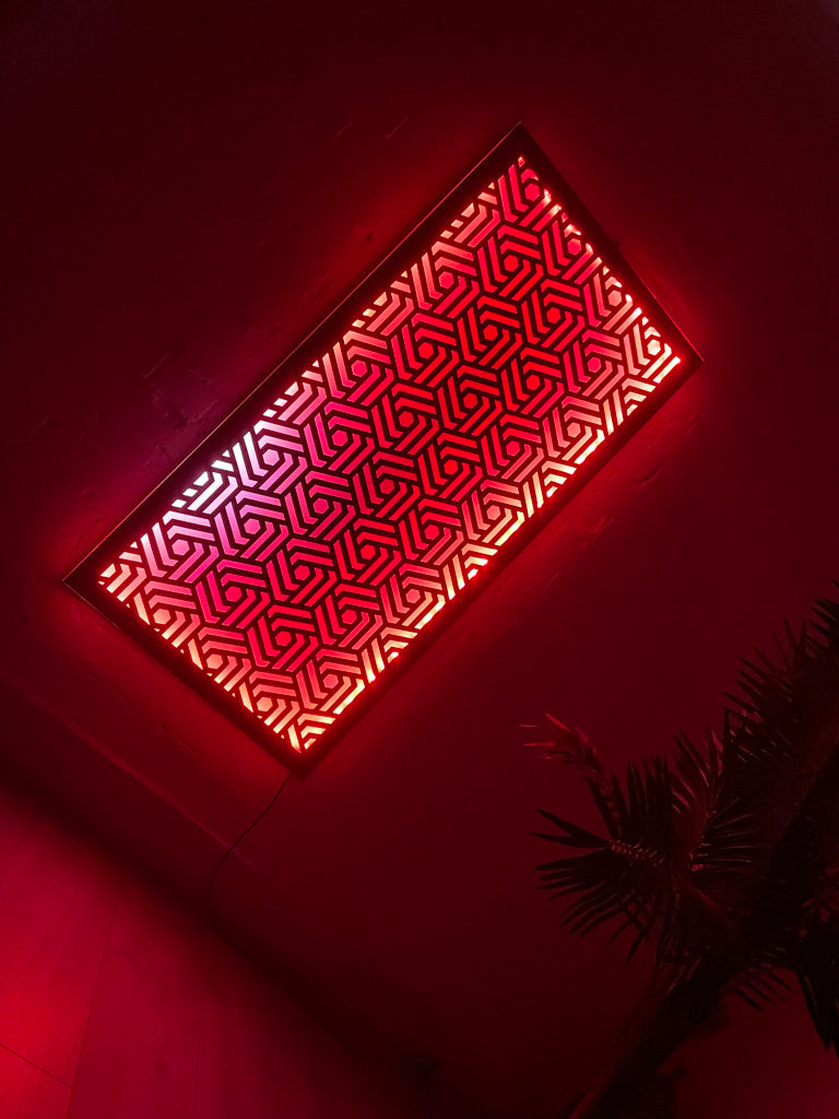 Geometrical Abstract LED Wall Panel