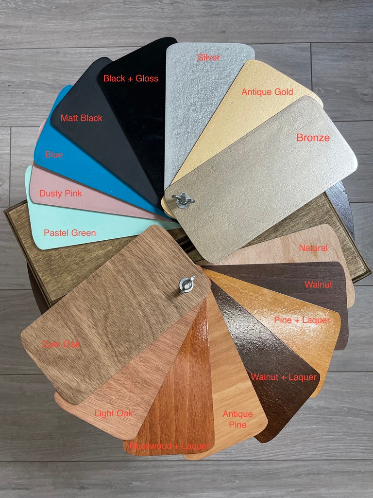 Wood-Stain & Solid Colour Chart