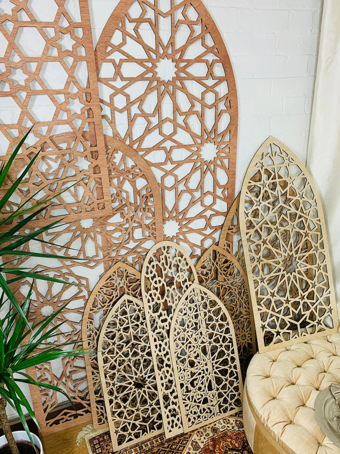 Large Moroccan Decorative wood  panels| Moroccan Furniture Store