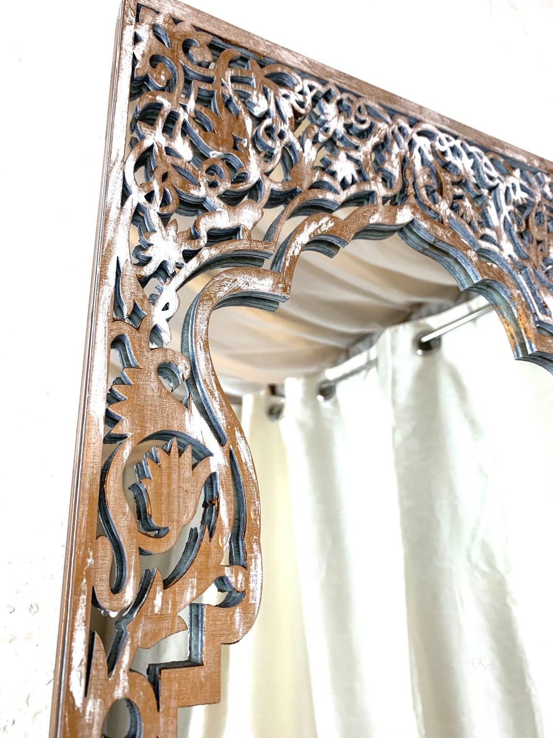 Full length distressed,Mirror, Bathroom Mirror|Best Moroccan furniture