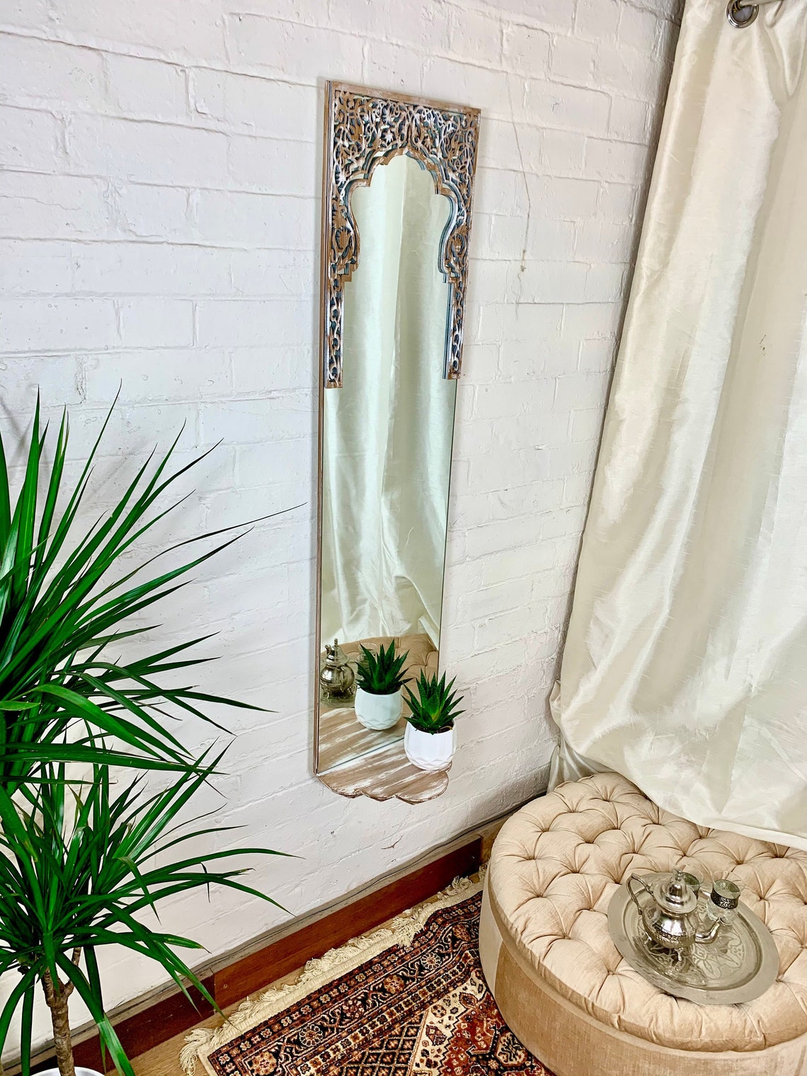 Full length distressed,Mirror, Bathroom Mirror|Best Moroccan furniture