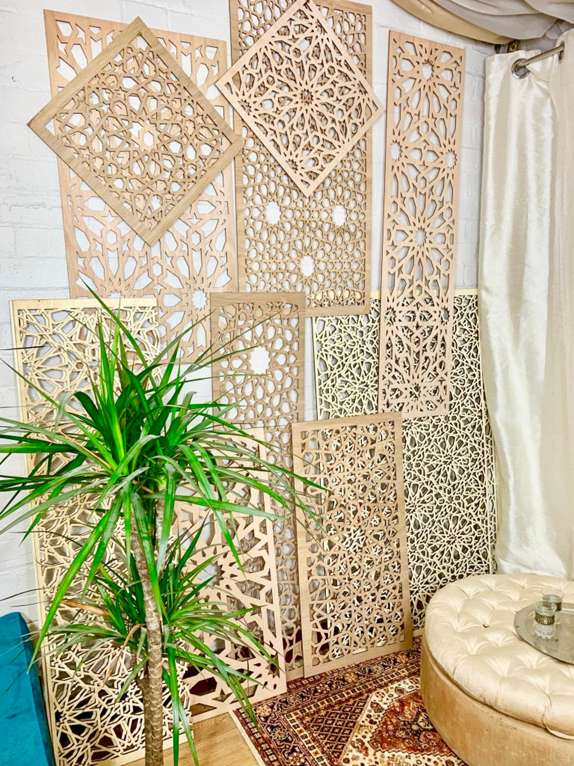 Large Moroccan Decorative wood panels | Best Moroccan Furniture In UK