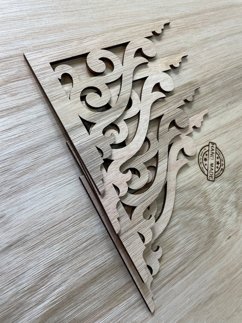 Angle Decorative wood panels| Moroccan Furniture Design